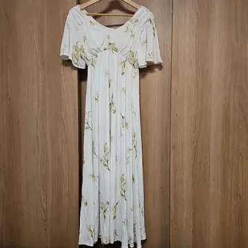 젤라또피케 플라워 프린트 롱 드레스