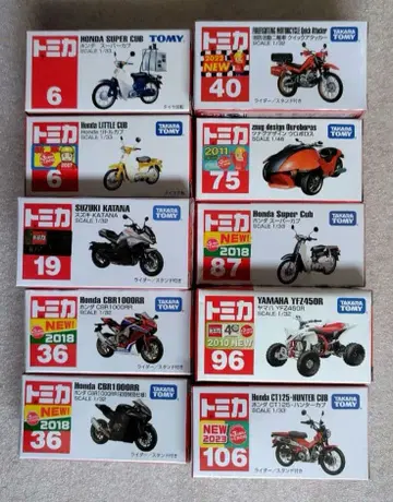 [ 미사용 미개봉 새상품 ] 토미카 바이크 10대 묶음 판매