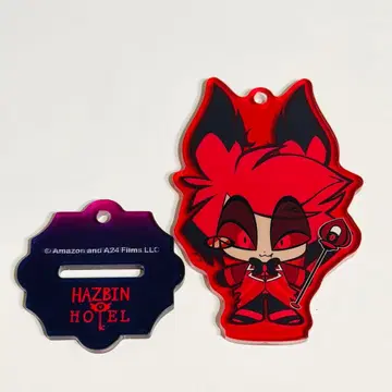 해즈빈 호텔 알래스터 아크릴 스탠드 아크릴 키링 팝업