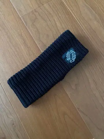 FLAGSTUF 블랙 헤어밴드