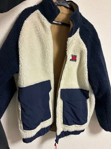 TOMMYJEANS 리버서블 블루종