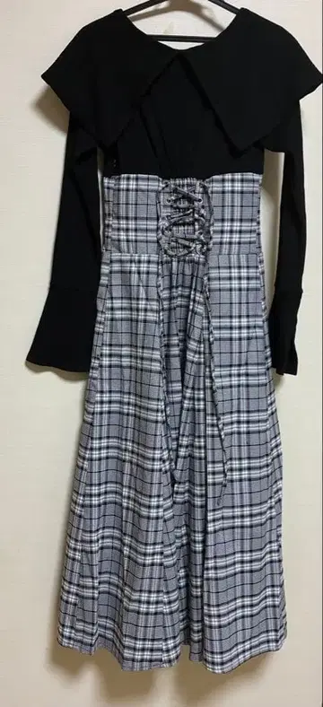 더즈린 빅 칼라 코르셋 원피스 S