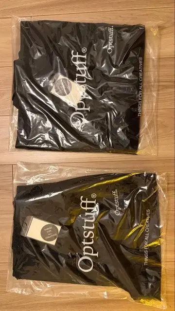 Optstuff 블랙 나일론 자켓 M