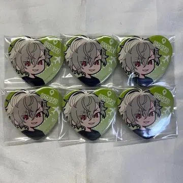 18trip 에이트리 하트형 캔뱃지 여행 리포트 쿠라쿠마 시오 x 3