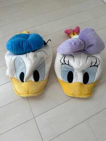 도널드 덕과 데이지 덕의 모자