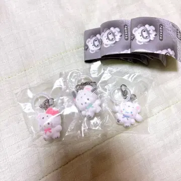 메지루시 액세서리 산리오 캐릭터즈 후와후와 스노우 3세트