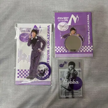Snow Man 후카사와 타츠야 아크릴 스탠드 세트