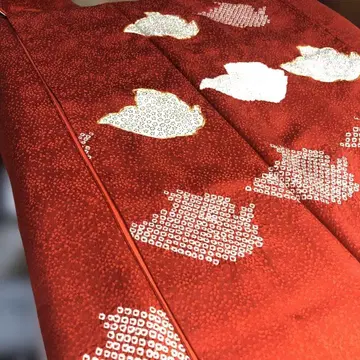 5473. 호몬기 순수 실크 일부  소매 긴 길이!