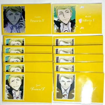 문호 스트레이독스 프랜시스 스콧 키 피츠제럴드 컬렉션 카드