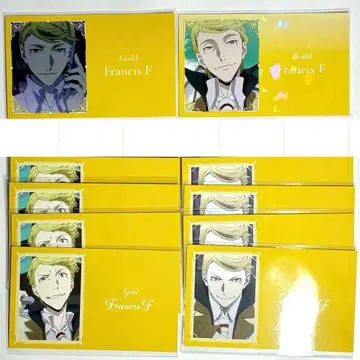 문호 스트레이독스 프랜시스 스콧 키 피츠제럴드 컬렉션 카드