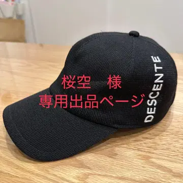 DESCENTE 데상트 골프 캡 모자 새상품급