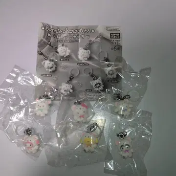 산리오 메지루시 액세서리 액세서리 포근포근 스노우 컴플리트