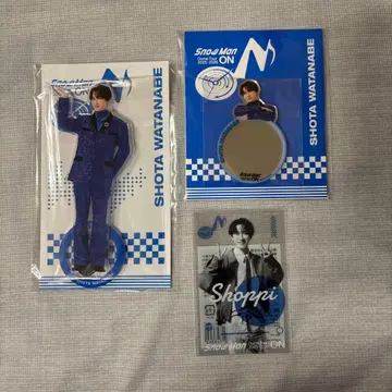 Snow Man 와타나베 쇼타 아크릴 스탠드 세트