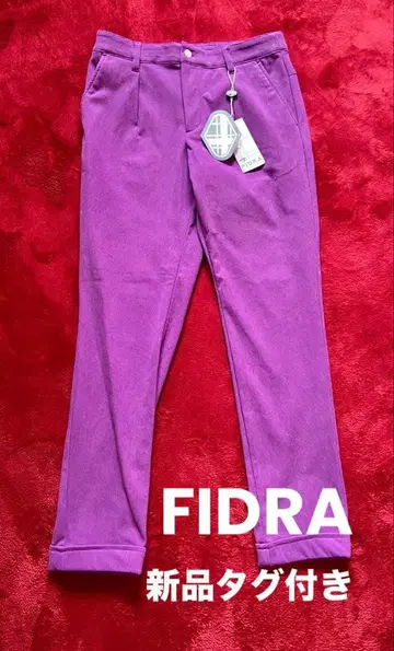 새상품 택 FIDRA 퍼플 팬츠 골프웨어