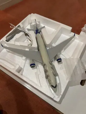 SAS 항공기 모델 약 30cm 스탠드 포함