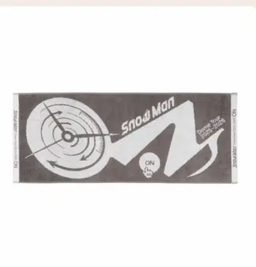 SnowMan ON 페이스 타월