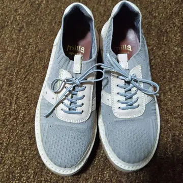milla 스포츠 스니커즈 그레이