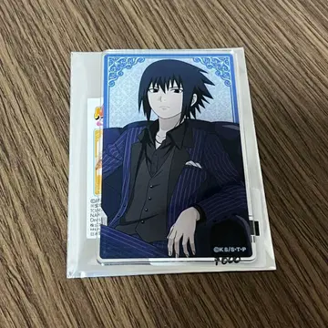 NARUTO TSUTAYA 아크릴 플레이트 dress up 우치하 사스케