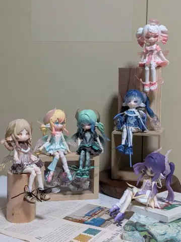 블라인드 인형 루루야 6체 세트