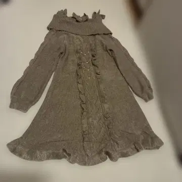 ( 541 ) axes femme 펄 오프숄더 니트 원피스 사이즈 M