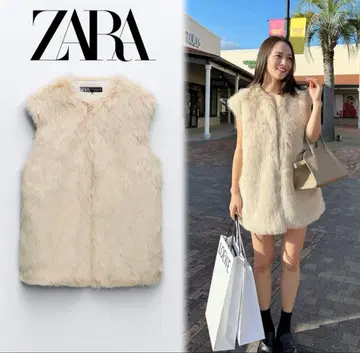 새상품급 즉시 완판 ZARA 에코 퍼 베스트