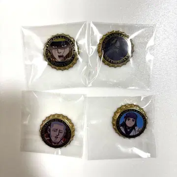 골든 카무이 삿포로 맥주 공장편 왕관 캔뱃지 스기모토 아시리파 시라이시