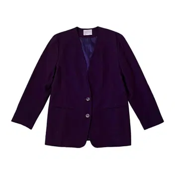 USA 미국제 펜들턴 노카라 자켓 퍼플 보라색 울