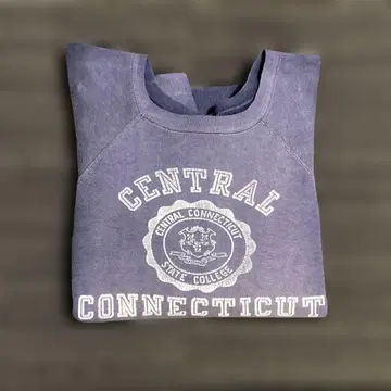 60's Champion 챔피온 칼리지 로고 맨투맨 네이비