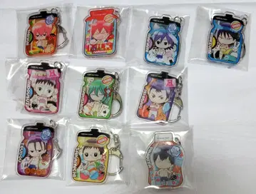 겁쟁이 페달 아크릴 보틀 키링 키링 컴플리트