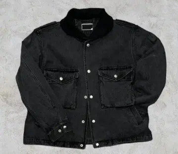 Phingerin 숄카라 데님 자켓 L