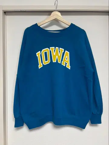 80s 90s Hanes 아이오와 맨투맨 트레이닝복 IOWA USA제