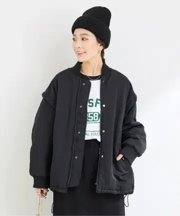 SIMPLICITE 2way 플라이트 코트 ma-1 블루종 심플리시떼