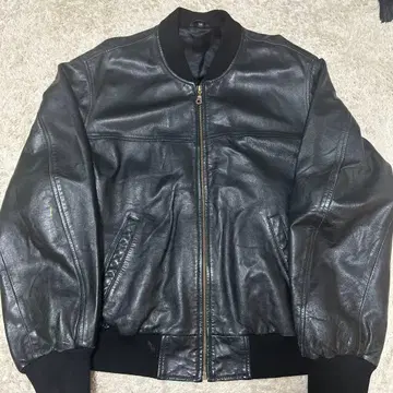 구제 의류 VINTAGE 스페인 구제 의류 가죽 자켓 천연 가죽