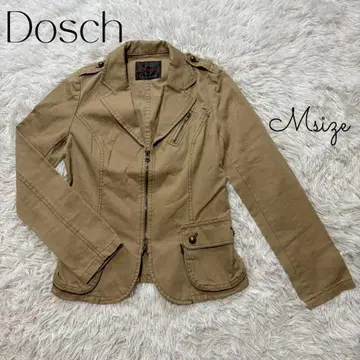 Dosch 밀리터리 라이더 숏 베이지 구제 의류