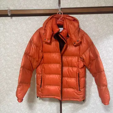 컨버스 다운 자켓 오렌지 L 사이즈