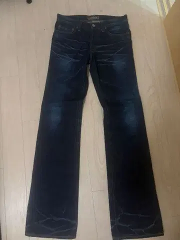 LOADED 다크 네이비 부츠컷 데님 27인치