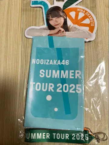 노기자카46 오카모토 히나 한여름의 전국 투어 2025 티켓 홀더