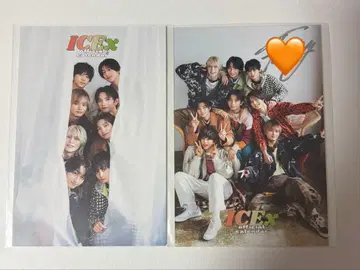 ICEx 츠츠이 토시아키 달력 엽서 세트 사인 포함