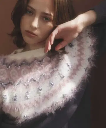 NOELA 노르딕 무늬 니트