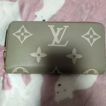 그레이 베이지 장지갑