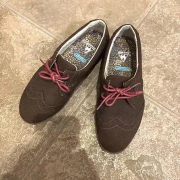 르꼬끄 여성용 스니커즈 23cm 브라운 꽃무늬