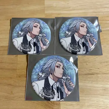 사카모토 데이즈 AMOCAFE 캔뱃지  3종