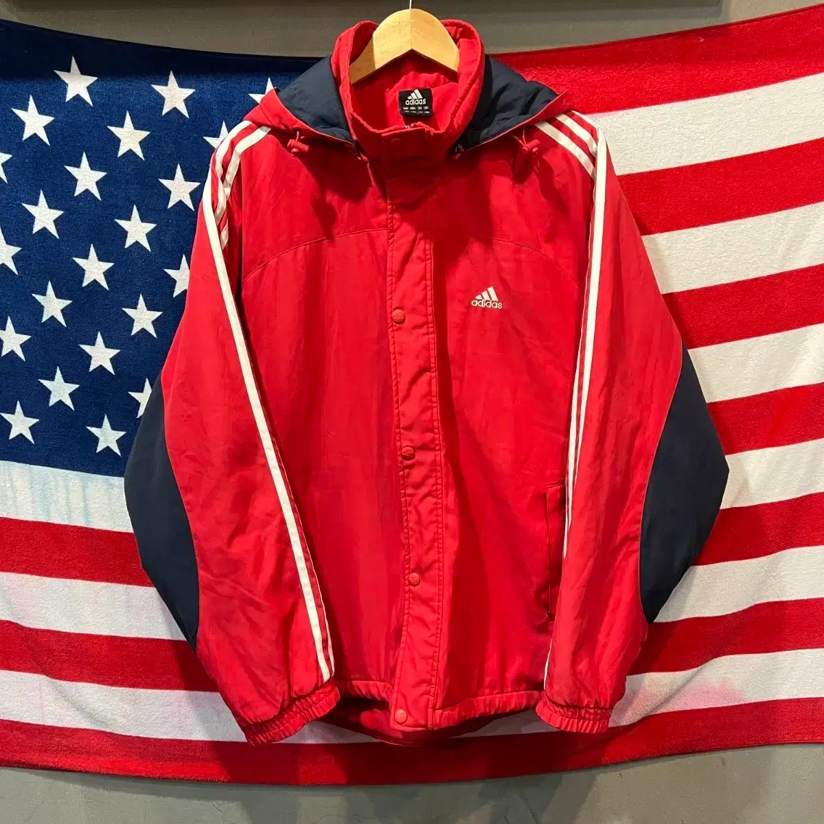 ADIDAS | 아디다스 Adidas Premium Black Bomber Jacket #아디다스 on Bunjang Global  Site., image size:1200x1200