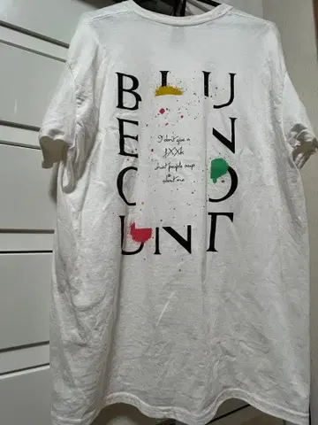 BLUE ENCOUNT 블루엔 밴딩 티셔츠 밴드 티셔츠