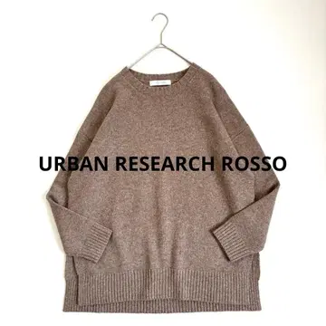 어반리서치 로쏘 해밀턴 라무 울 사이드 슬릿 니트