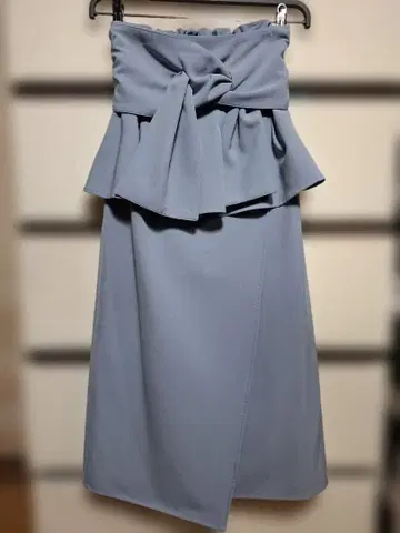 SNIDEL 리본 디테일 분또 스커트 0 사이즈