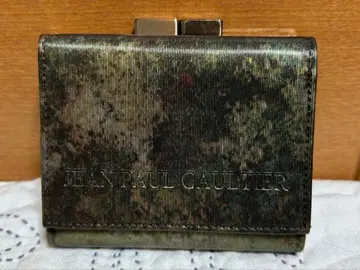 Jean Paul Gaultier 3단 폴더형 지갑