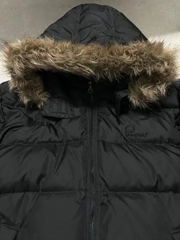 PenField 블랙 다운 자켓 퍼 포함