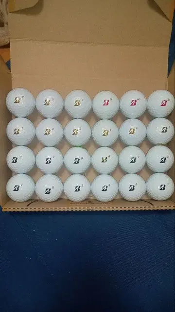 BRIDGE STONE의 TOUR Bx 로스트볼 24개