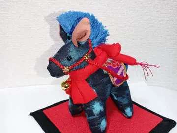 십이지신 말 무늬 핸드메이드 귀여운